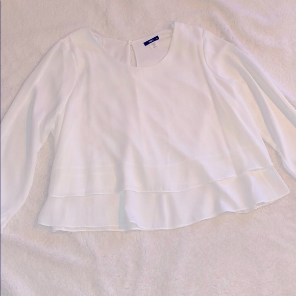 Ing Tops - ING collection off white blouse